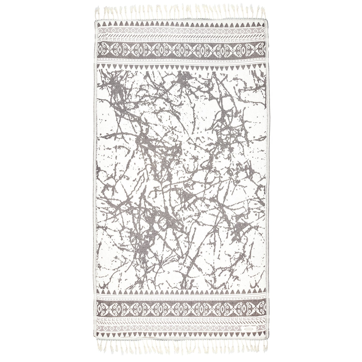 Exclusive Seljuk Peshtemal Pure Cotton Throw Blanket by La'Hammam