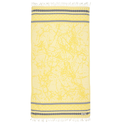 Exclusive Seljuk Peshtemal Pure Cotton Throw Blanket by La'Hammam