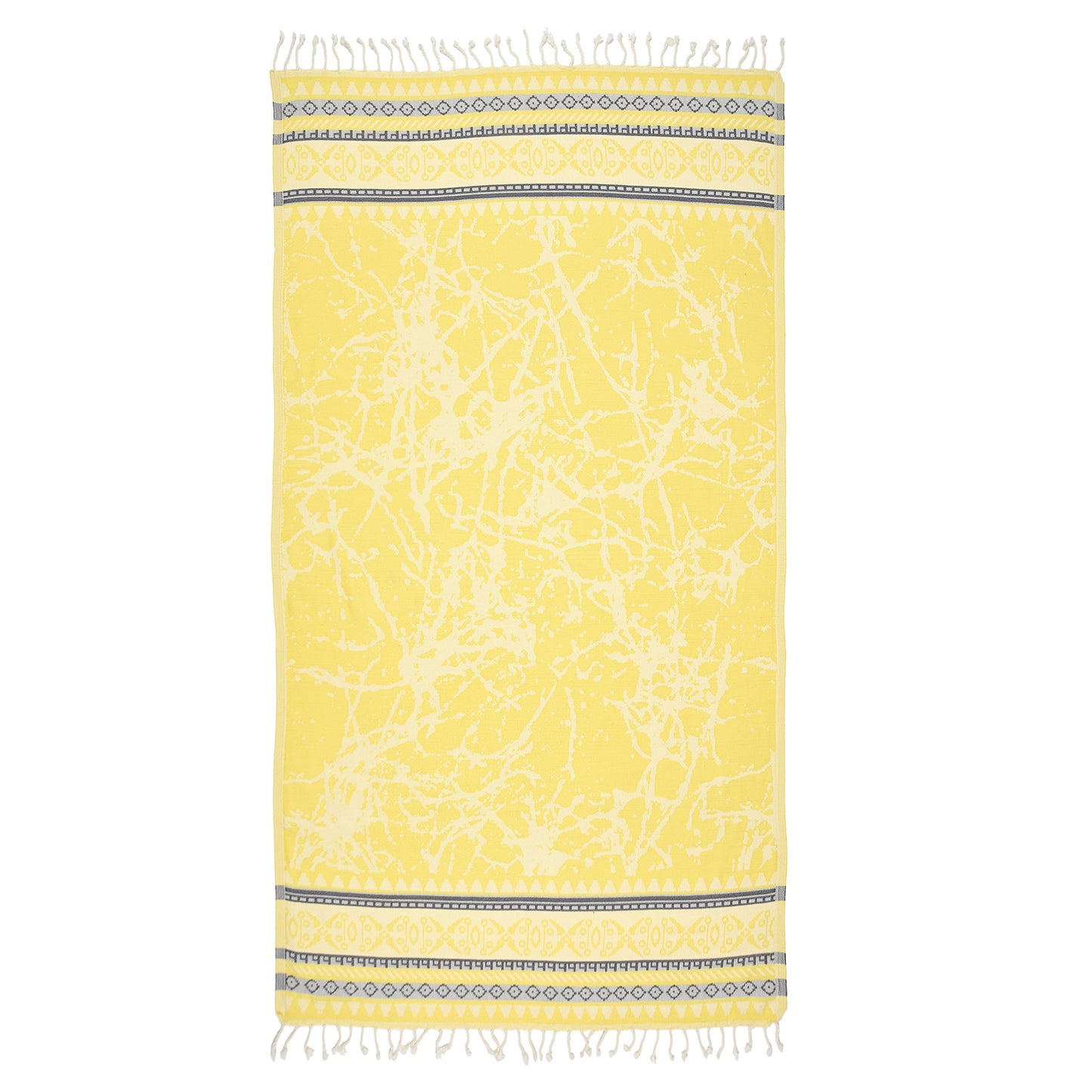 Exclusive Seljuk Peshtemal Pure Cotton Throw Blanket by La'Hammam