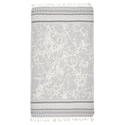 Exclusive Seljuk Peshtemal Pure Cotton Throw Blanket by La'Hammam