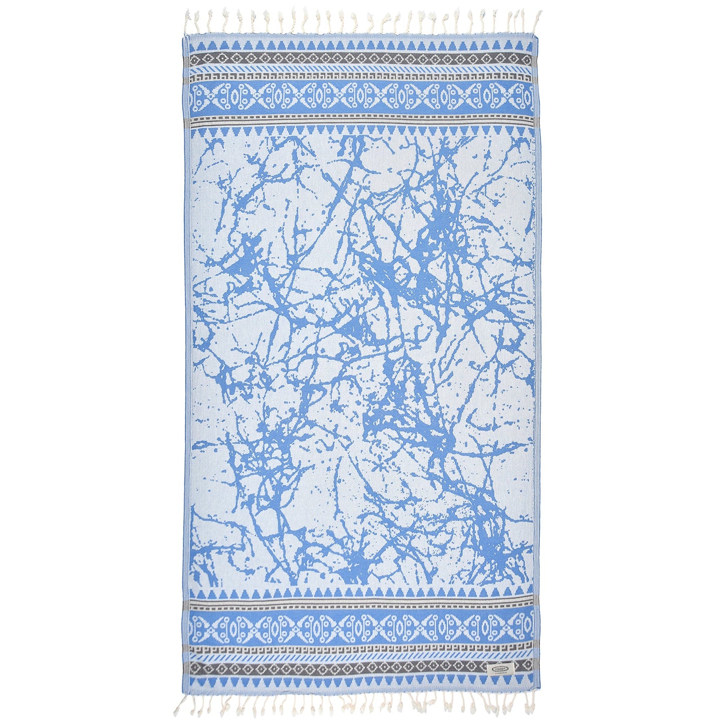 Exclusive Seljuk Peshtemal Pure Cotton Throw Blanket by La'Hammam