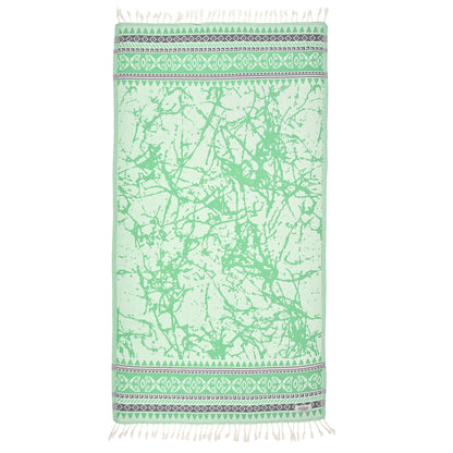 Exclusive Seljuk Peshtemal Pure Cotton Throw Blanket by La'Hammam