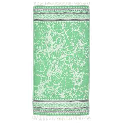 Exclusive Seljuk Peshtemal Pure Cotton Throw Blanket by La'Hammam