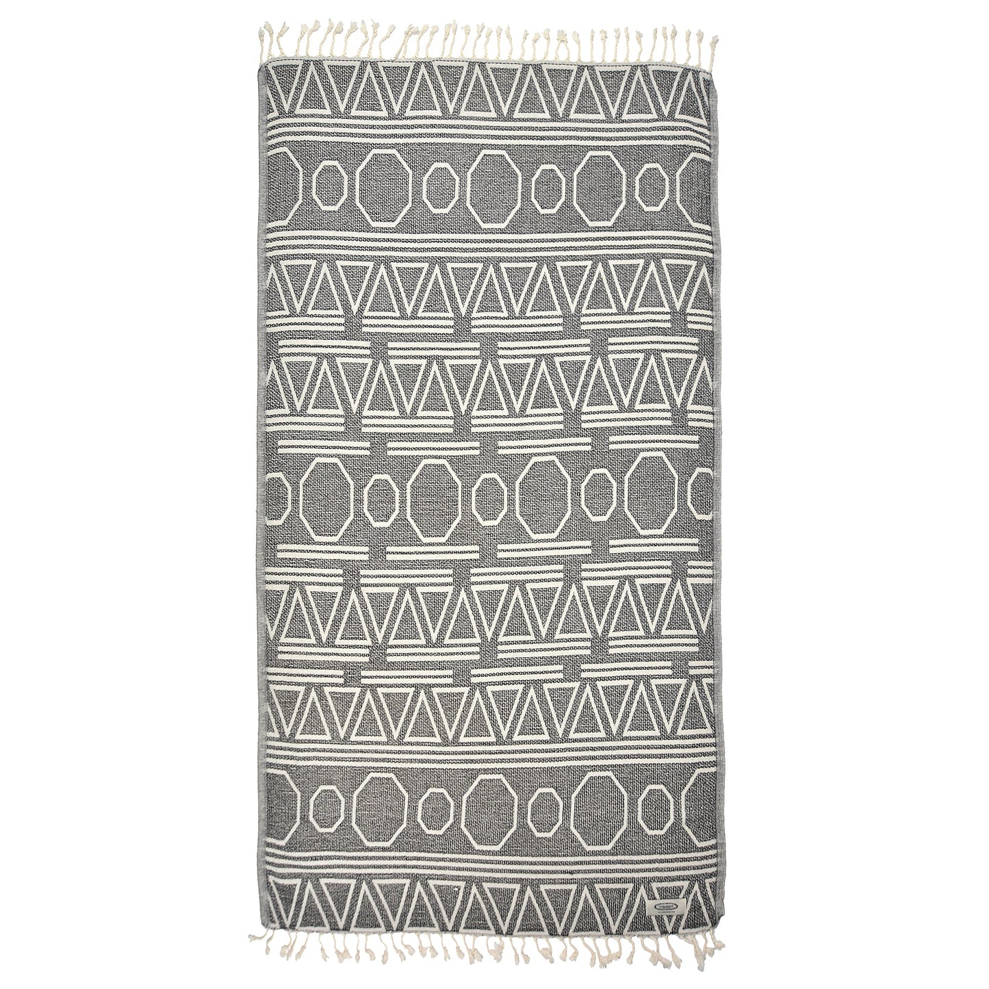 Exclusive Geos Peshtemal Pure Cotton Throw Blanket by La'Hammam