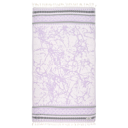 Exclusive Seljuk Peshtemal Pure Cotton Throw Blanket by La'Hammam