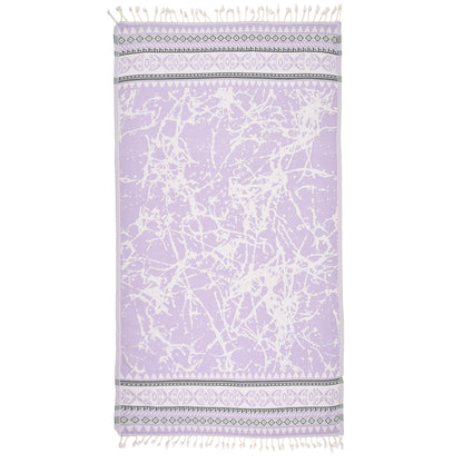 Exclusive Seljuk Peshtemal Pure Cotton Throw Blanket by La'Hammam