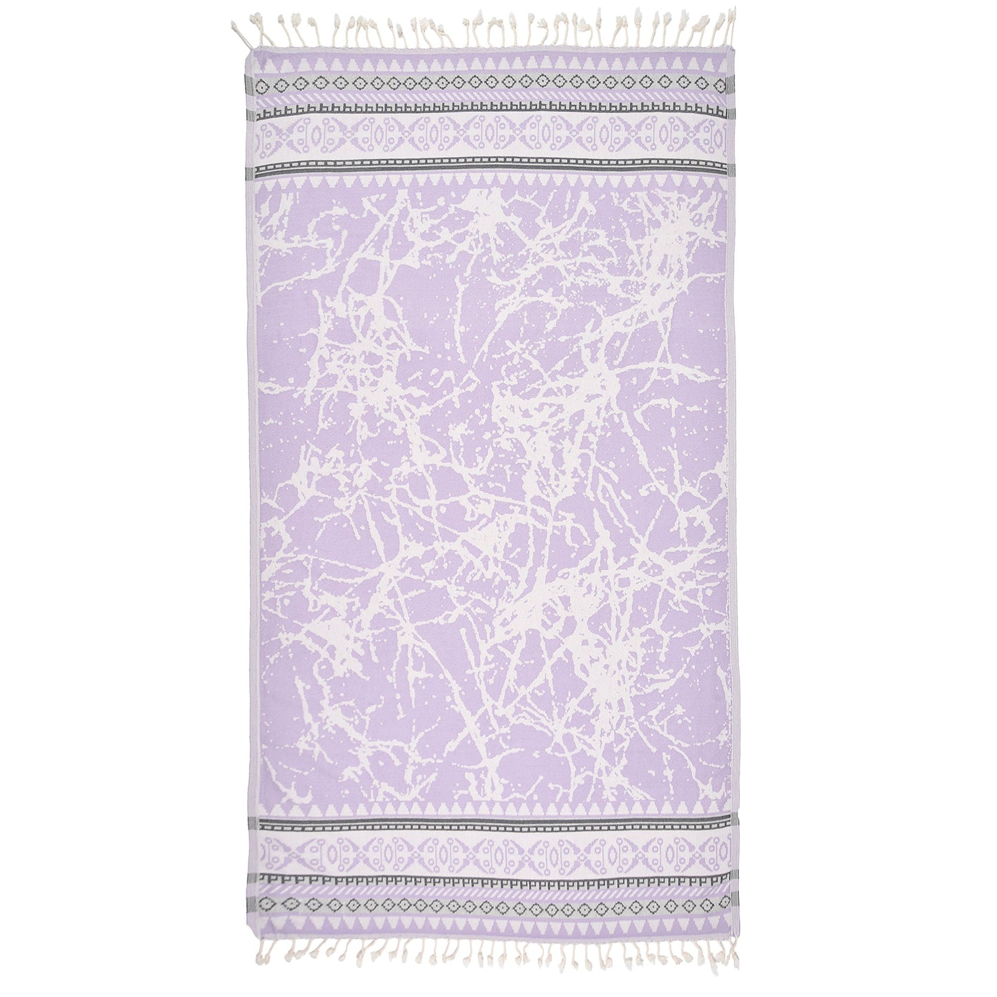 Exclusive Seljuk Peshtemal Pure Cotton Throw Blanket by La'Hammam