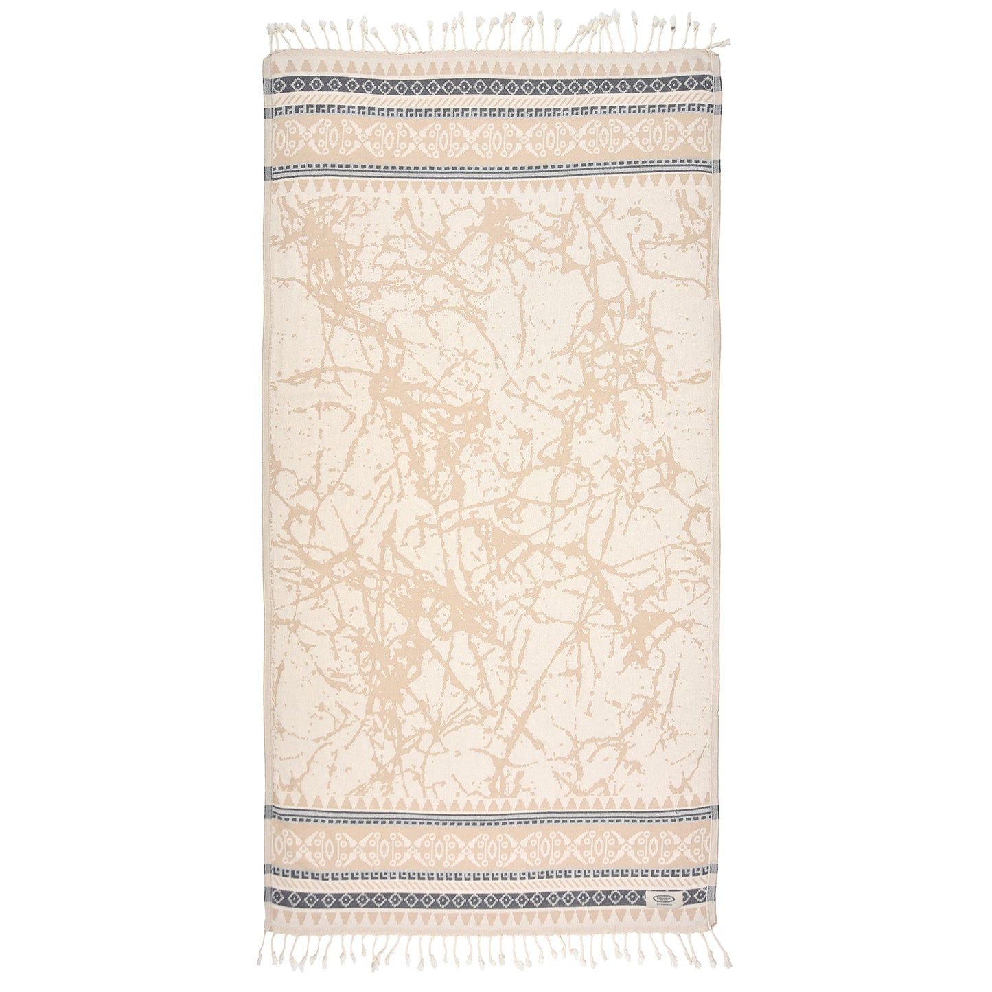 Exclusive Seljuk Peshtemal Pure Cotton Throw Blanket by La'Hammam