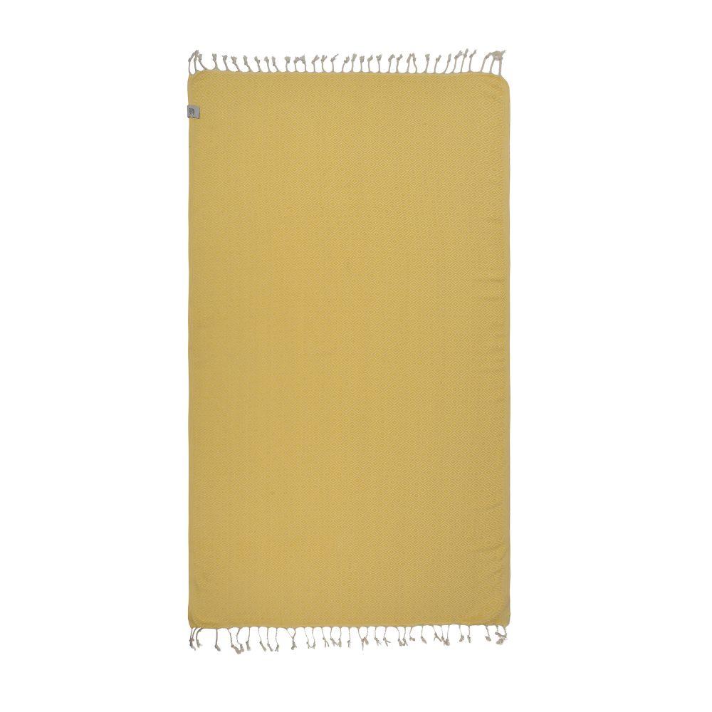 Malta Peshtemal Cotton Throw Blanket by La'Hammam