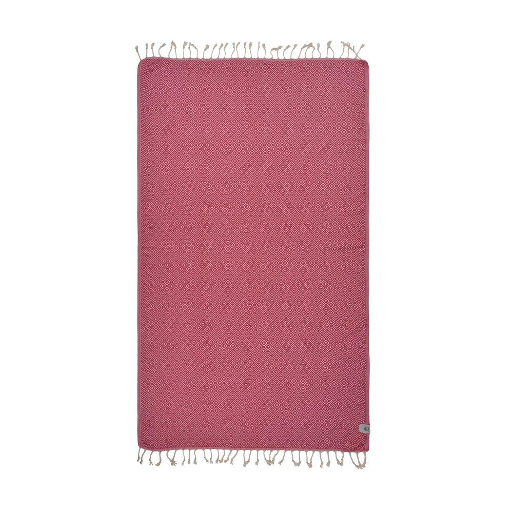 Malta Peshtemal Cotton Throw Blanket by La'Hammam