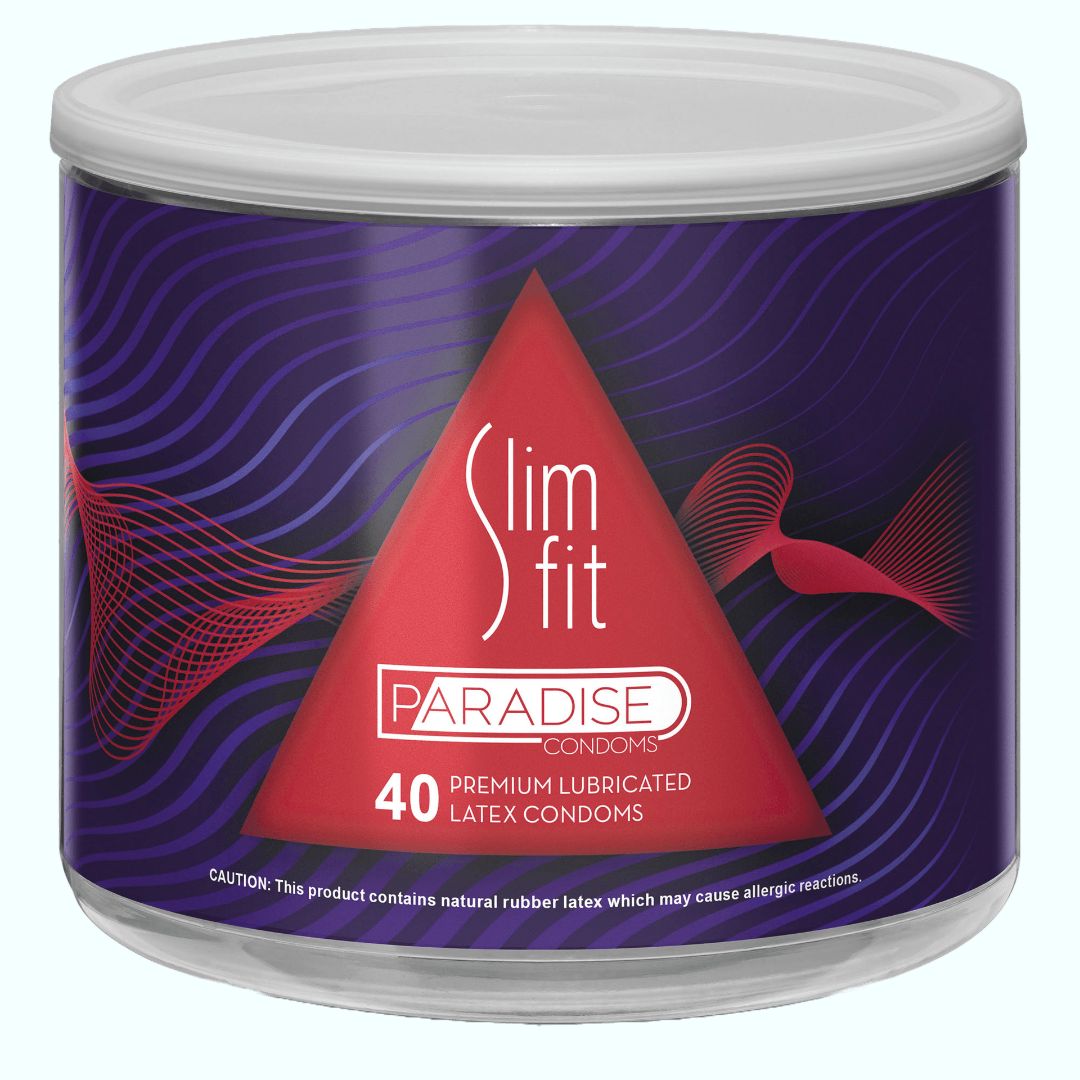 Paradise Slim Fit Lubricated Condoms