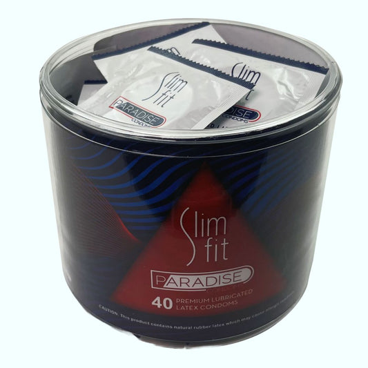 Paradise Slim Fit Lubricated Condoms