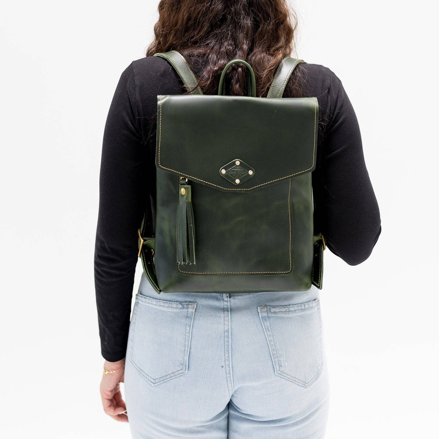 Leather Rucksack by Lifetime Leather Co