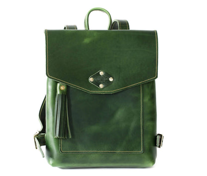 Leather Rucksack by Lifetime Leather Co