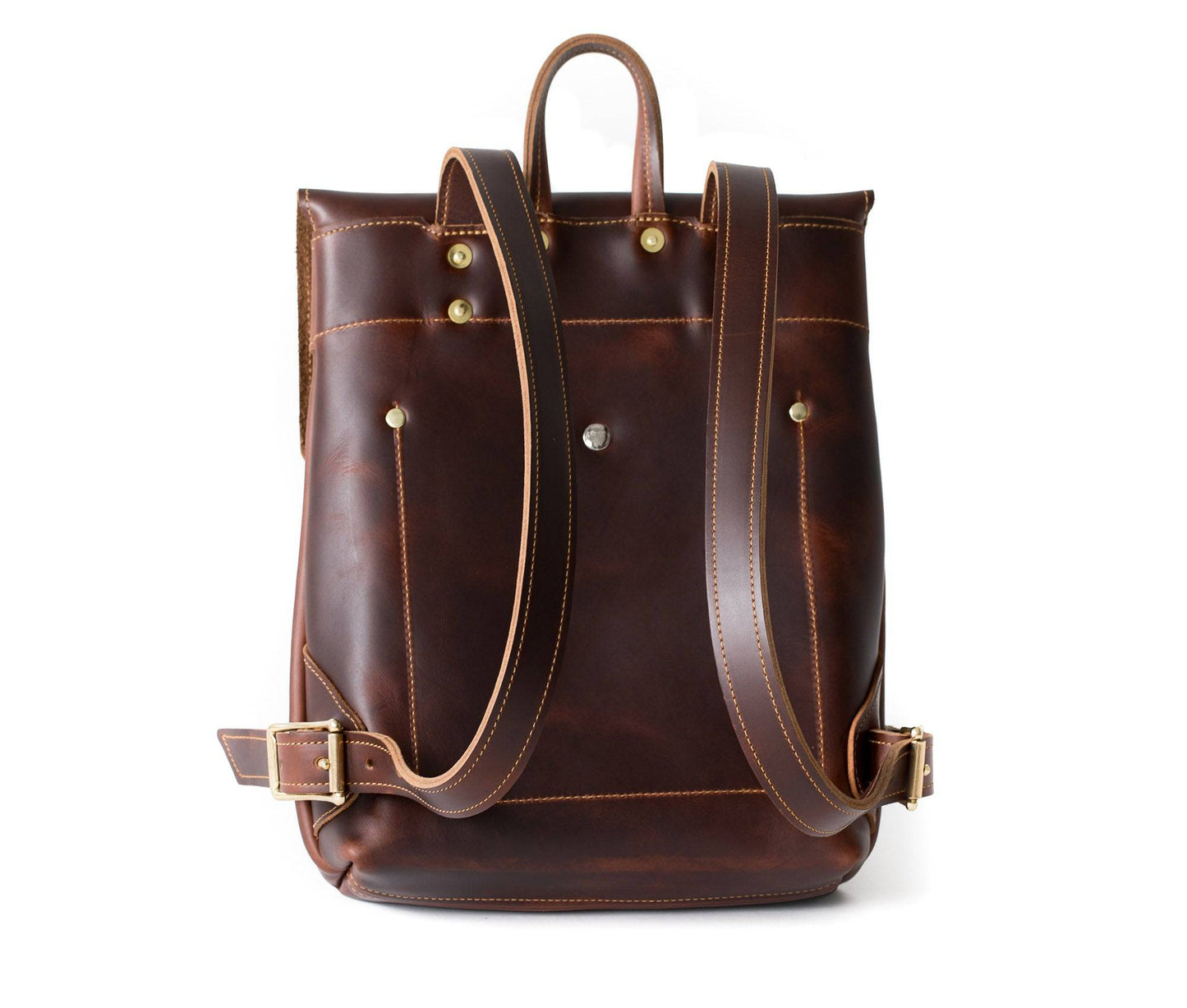 Leather Rucksack by Lifetime Leather Co