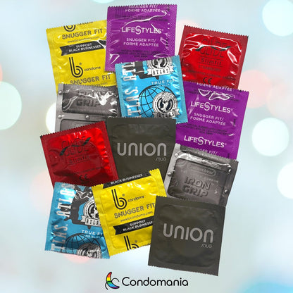 Snugger Fitting Condom Sampler