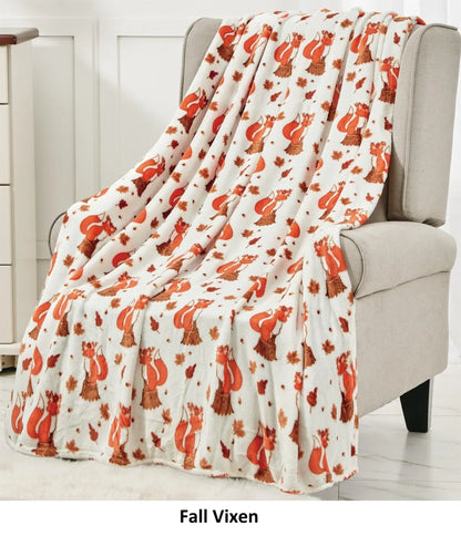 Halloween 50 X 60 Throw Blankets by Infinite Basics