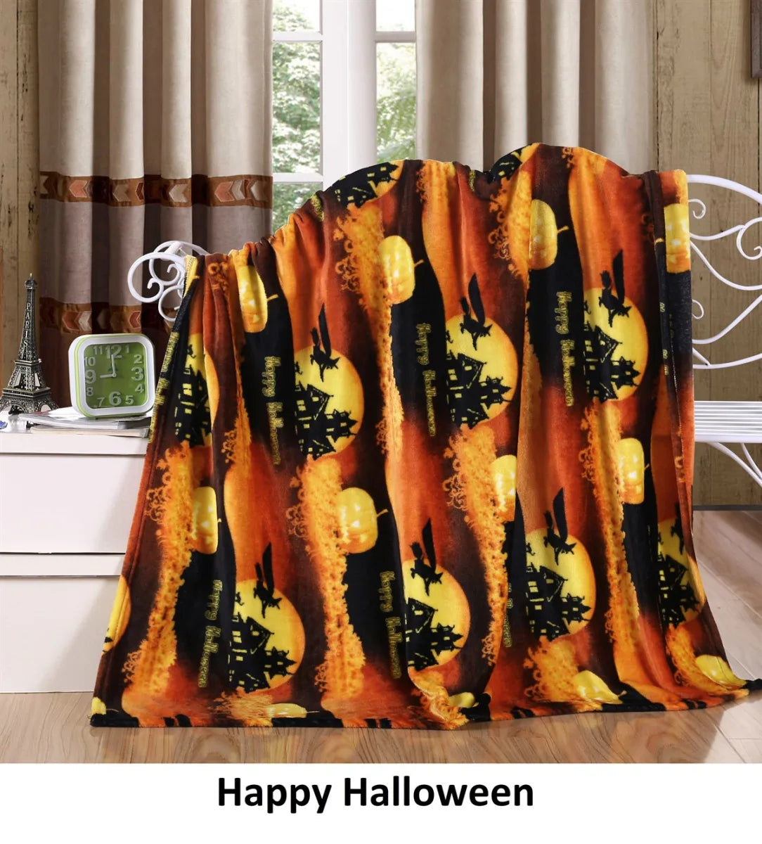 Halloween 50 X 60 Throw Blankets by Infinite Basics