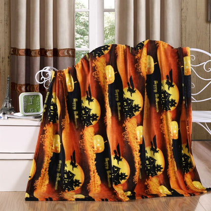 Halloween 50 X 60 Throw Blankets by Infinite Basics