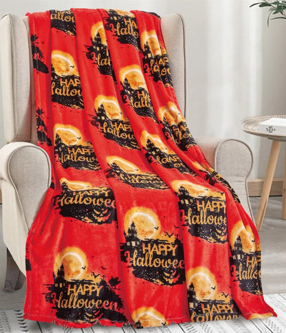 Halloween 50 X 60 Throw Blankets by Infinite Basics