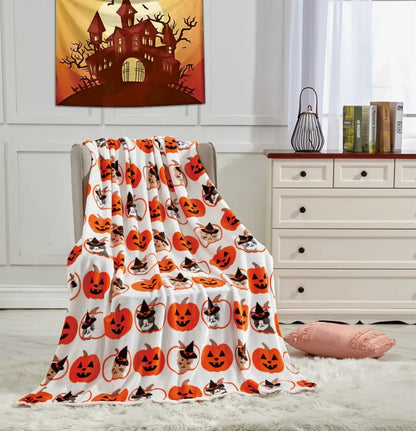 Halloween 50 X 60 Throw Blankets by Infinite Basics