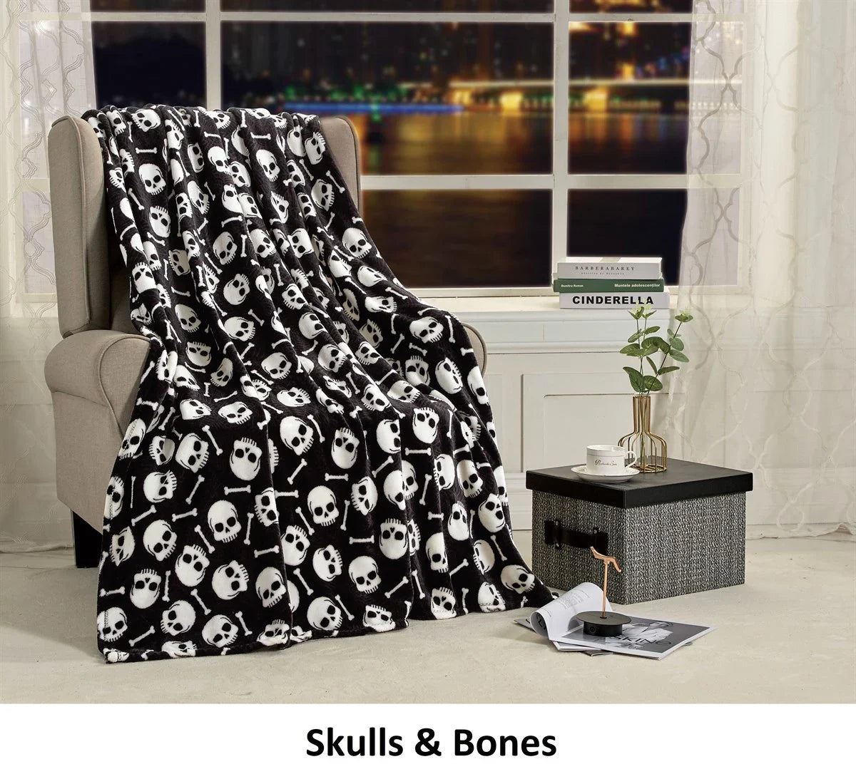 Halloween 50 X 60 Throw Blankets by Infinite Basics