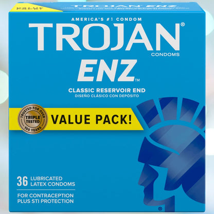 Trojan ENZ Lubricated Condoms