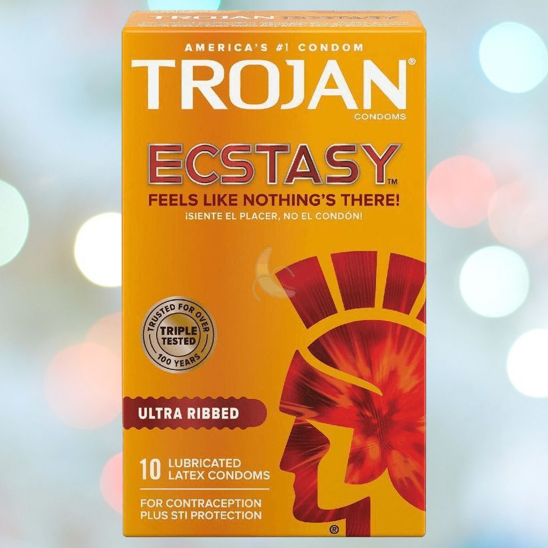 Trojan Ultra Ribbed Ecstasy Condoms