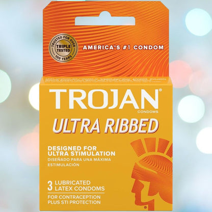 Trojan Ultra Ribbed Condoms