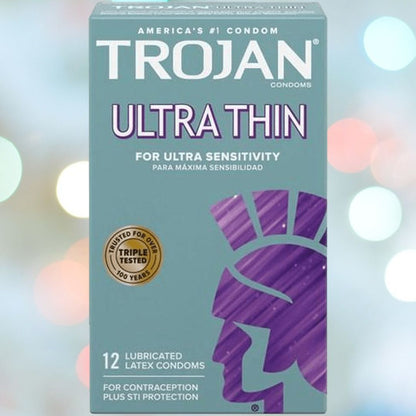 Trojan Ultra Thin Lubricated Condoms