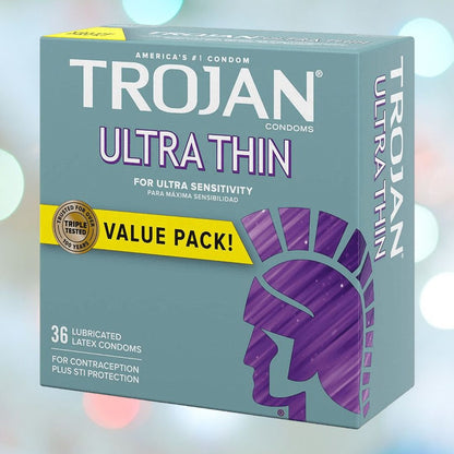 Trojan Ultra Thin Lubricated Condoms