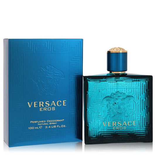 Versace Eros by Versace Deodorant Spray 3.4 oz for Men by Avera Group