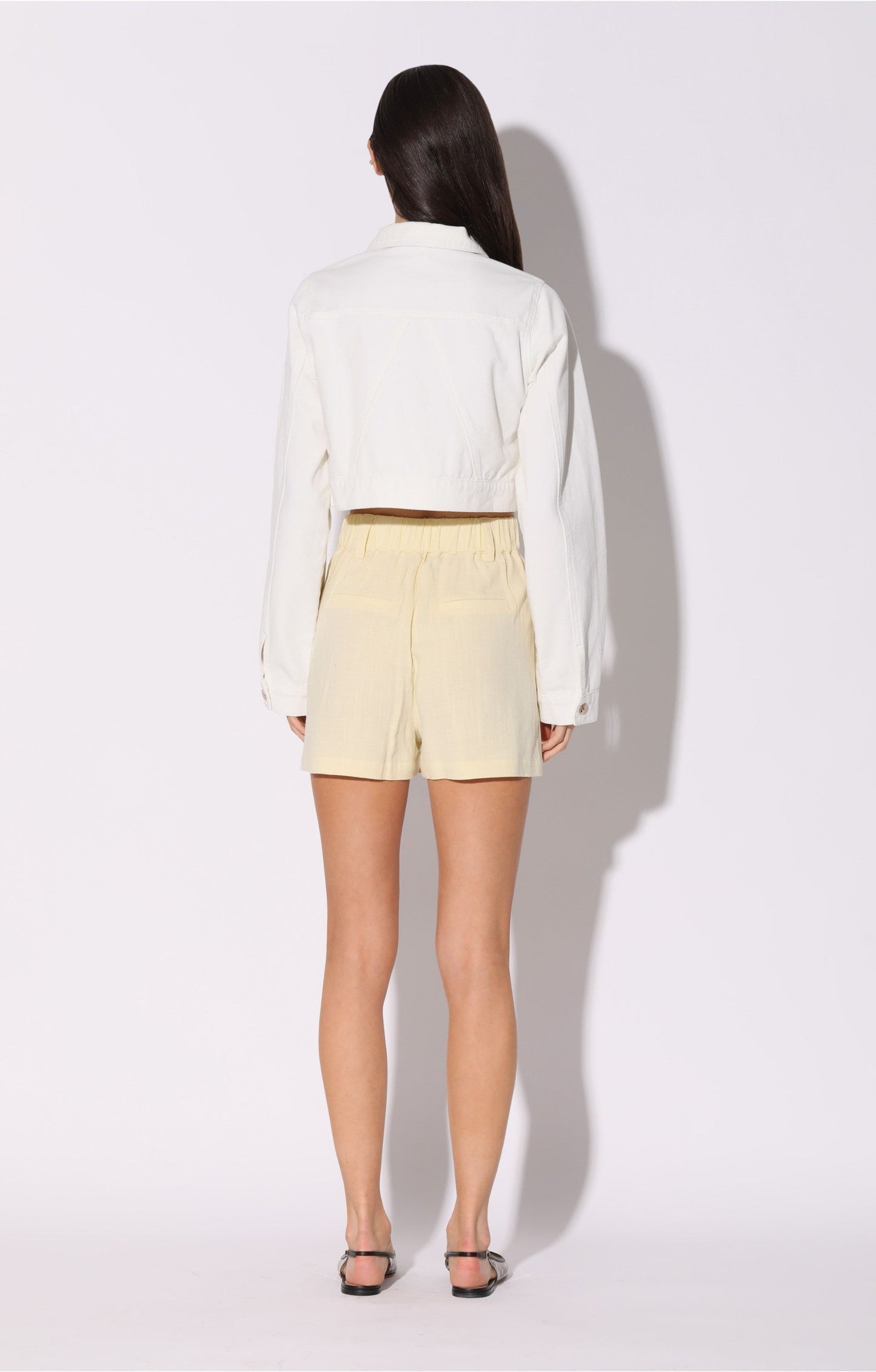 Tressa Jacket, White by Walter Baker