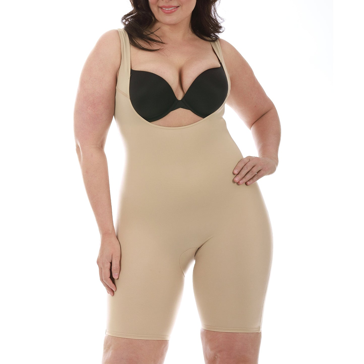 InstantFigure Underbust Bodyshorts Plus Size Shapewear WB40161C by InstantFigure - InstaSlim - InstantRecoveryMD