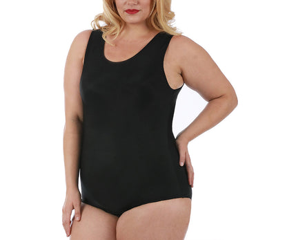 InstantFigure Tank Bodysuit Plus Size Shapewear WB4033C by InstantFigure - InstaSlim - InstantRecoveryMD