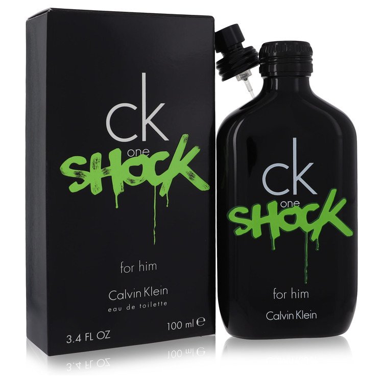 CK One Shock by Calvin Klein Eau De Toilette Spray 3.4 oz for Men by Avera Group