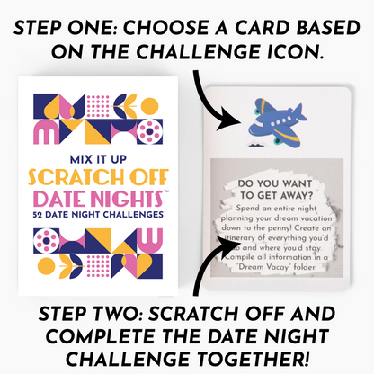 Mix It Up Scratch Off Date Nights by Crated with Love