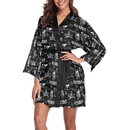 Ranch Life Women's Lounge Kimono Robe by Baha Ranch Western Wear