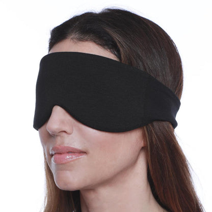 Escape Sleep Mask in Jet Black by HappyLuxe