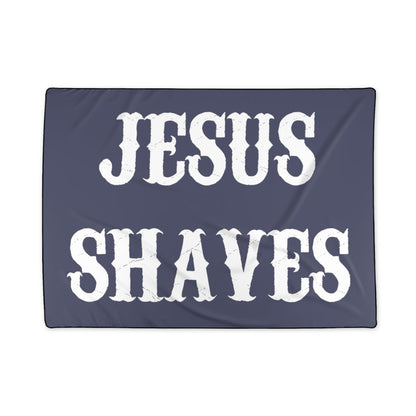 'Jesus Shaves' Blanket by The Olde Soul