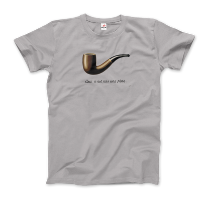 Rene Magritte This Is Not A Pipe, 1929 Artwork T-Shirt by Art-O-Rama Shop