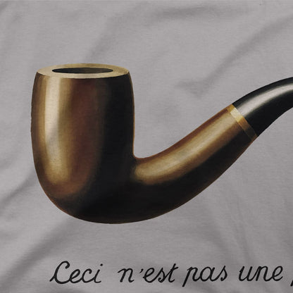 Rene Magritte This Is Not A Pipe, 1929 Artwork T-Shirt by Art-O-Rama Shop