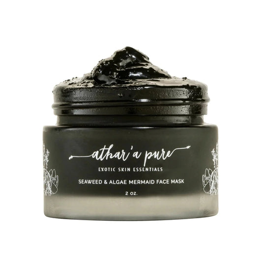 Seaweed & Algae Mermaid Face Mask (Vegan, 100% Natural) by Athar'a Pure