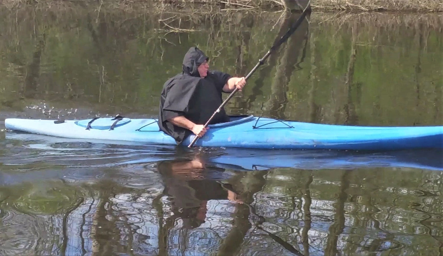 The Brella 1010 - BLACK, Waterproof, Packable, One Size Fits Most by BRELLA