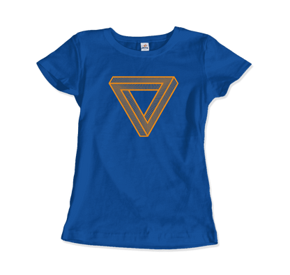 The Penrose Triangle From A Journey Through Time - DARK T-Shirt by Art-O-Rama Shop