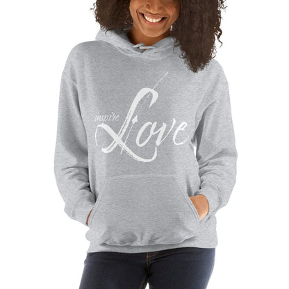 Womens Hoodie - Pullover Hooded Sweatshirt - Graphic/inspire Love by inQue.Style